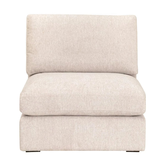 Luxury Ivory Modular Chair Modern Italian Style for Villa