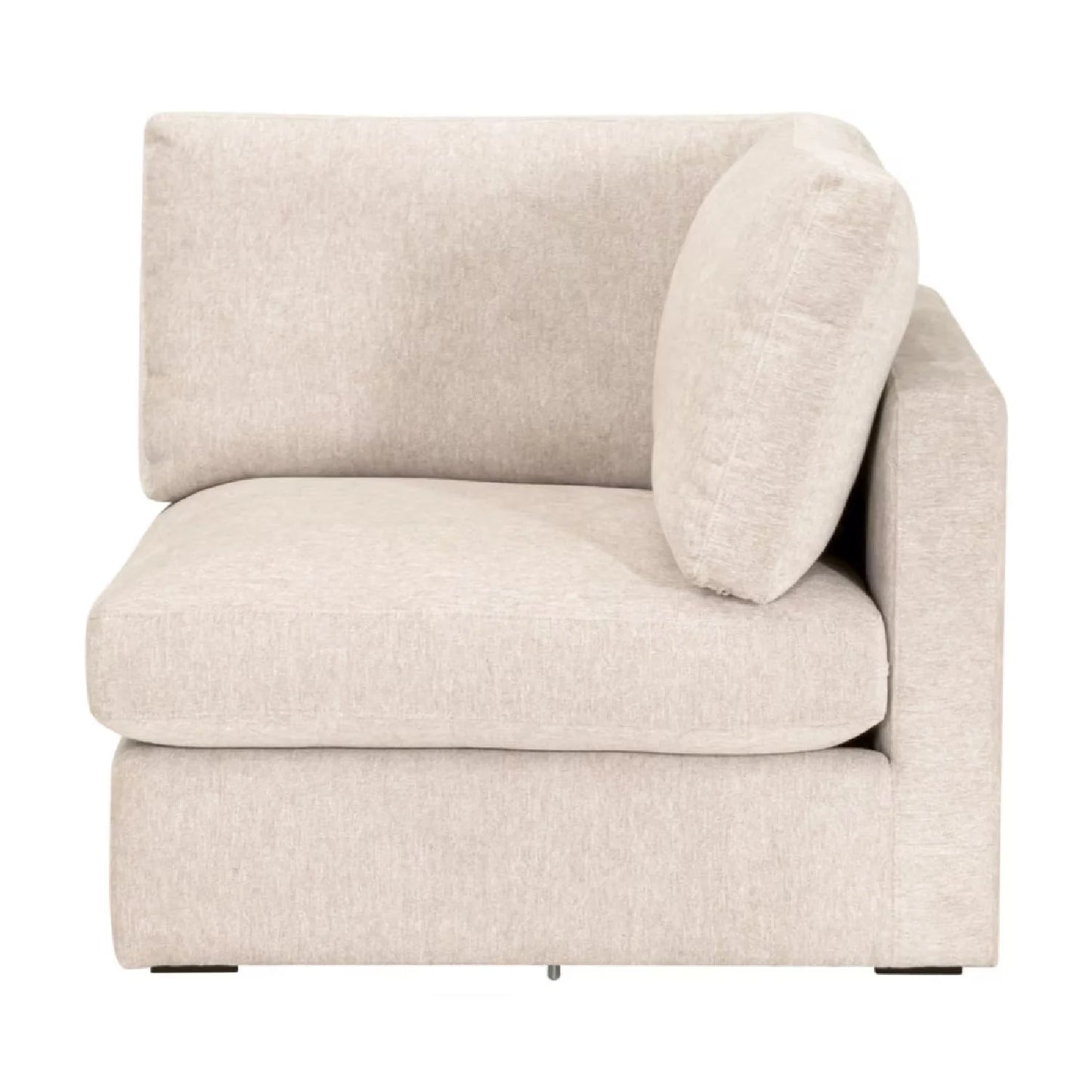 Luxury Ivory Modular Chair Modern Italian Style for Villa
