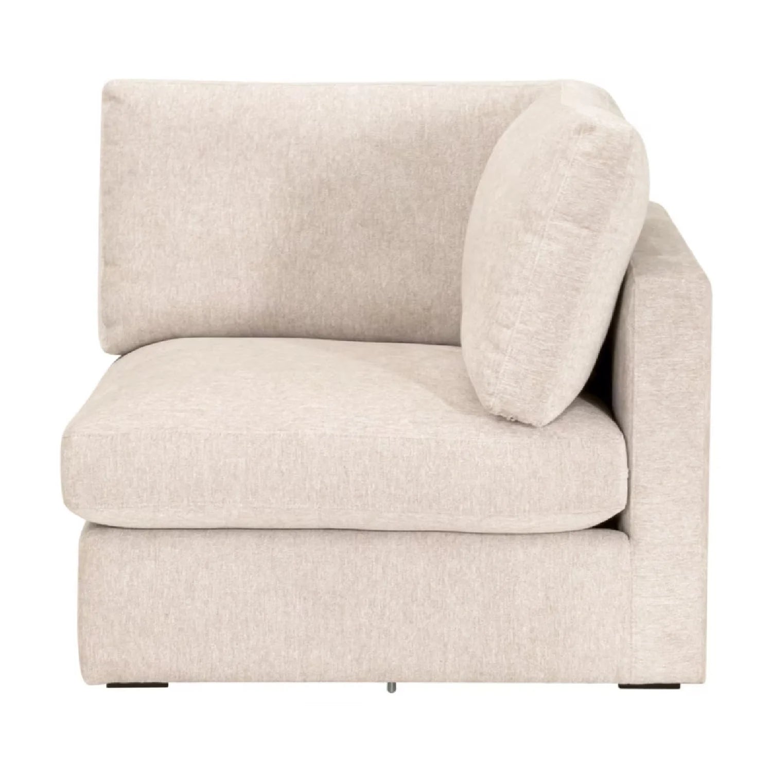Luxury Ivory Modular Chair Modern Italian Style for Villa
