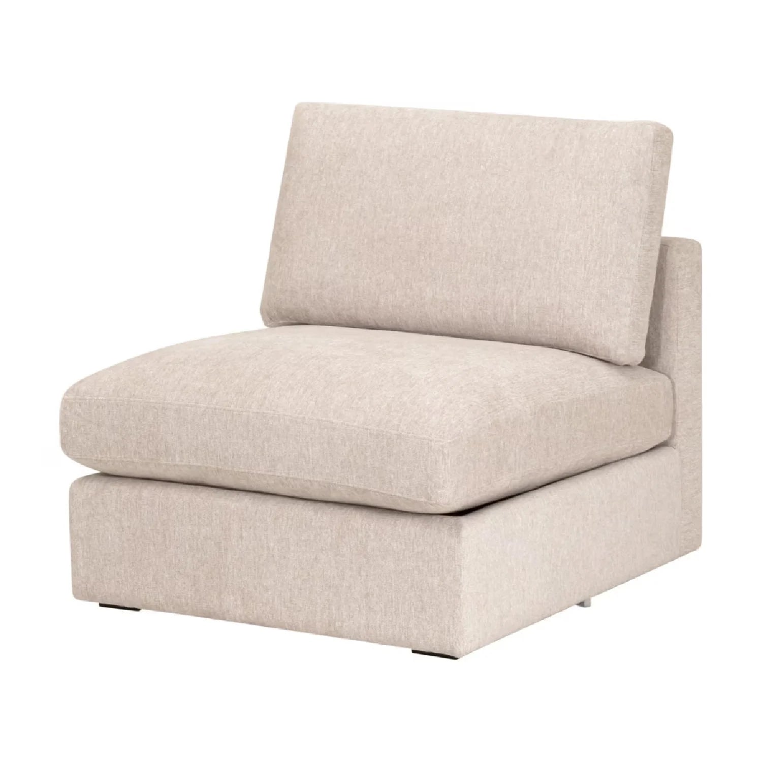 Luxury Ivory Modular Chair Modern Italian Style for Villa