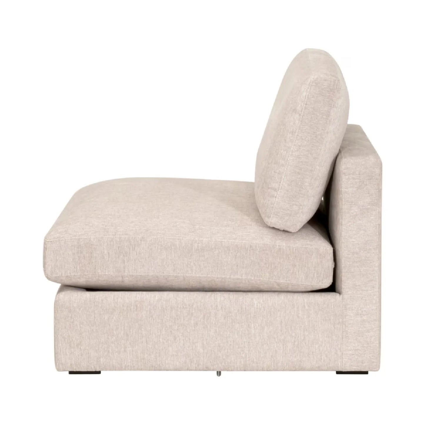 Luxury Ivory Modular Chair Modern Italian Style for Villa