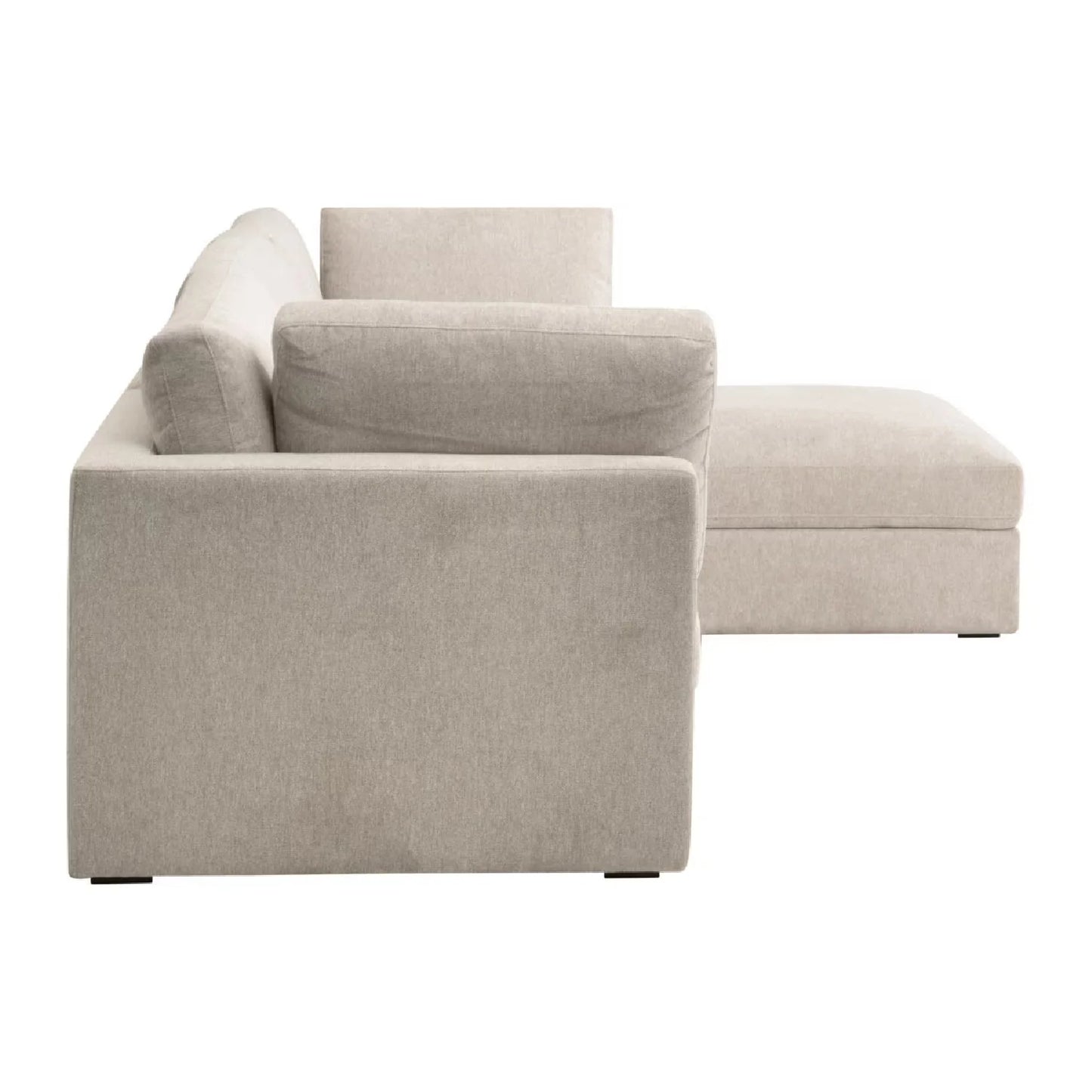 Luxury Ivory Modular Chair Modern Italian Style for Villa