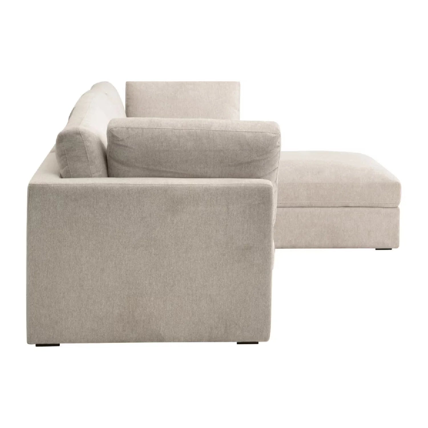 Luxury Ivory Modular Chair Modern Italian Style for Villa