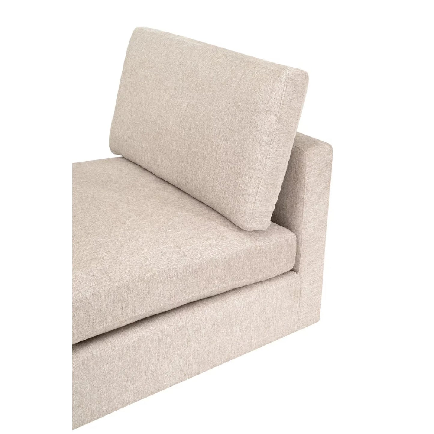 Luxury Ivory Modular Chair Modern Italian Style for Villa