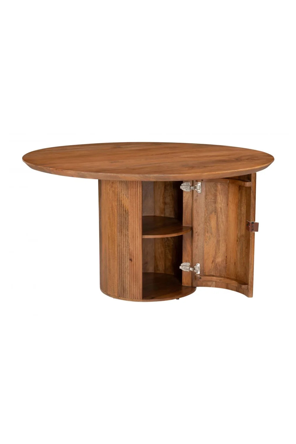 Luxury Izola Mango Wood Dining Table Modern Italian Style for Villa