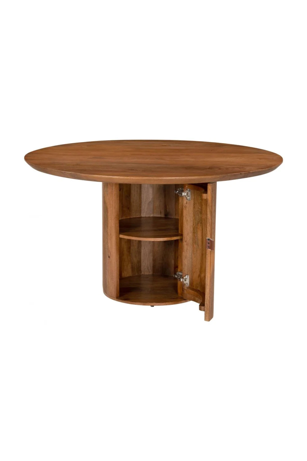 Luxury Izola Mango Wood Dining Table Modern Italian Style for Villa