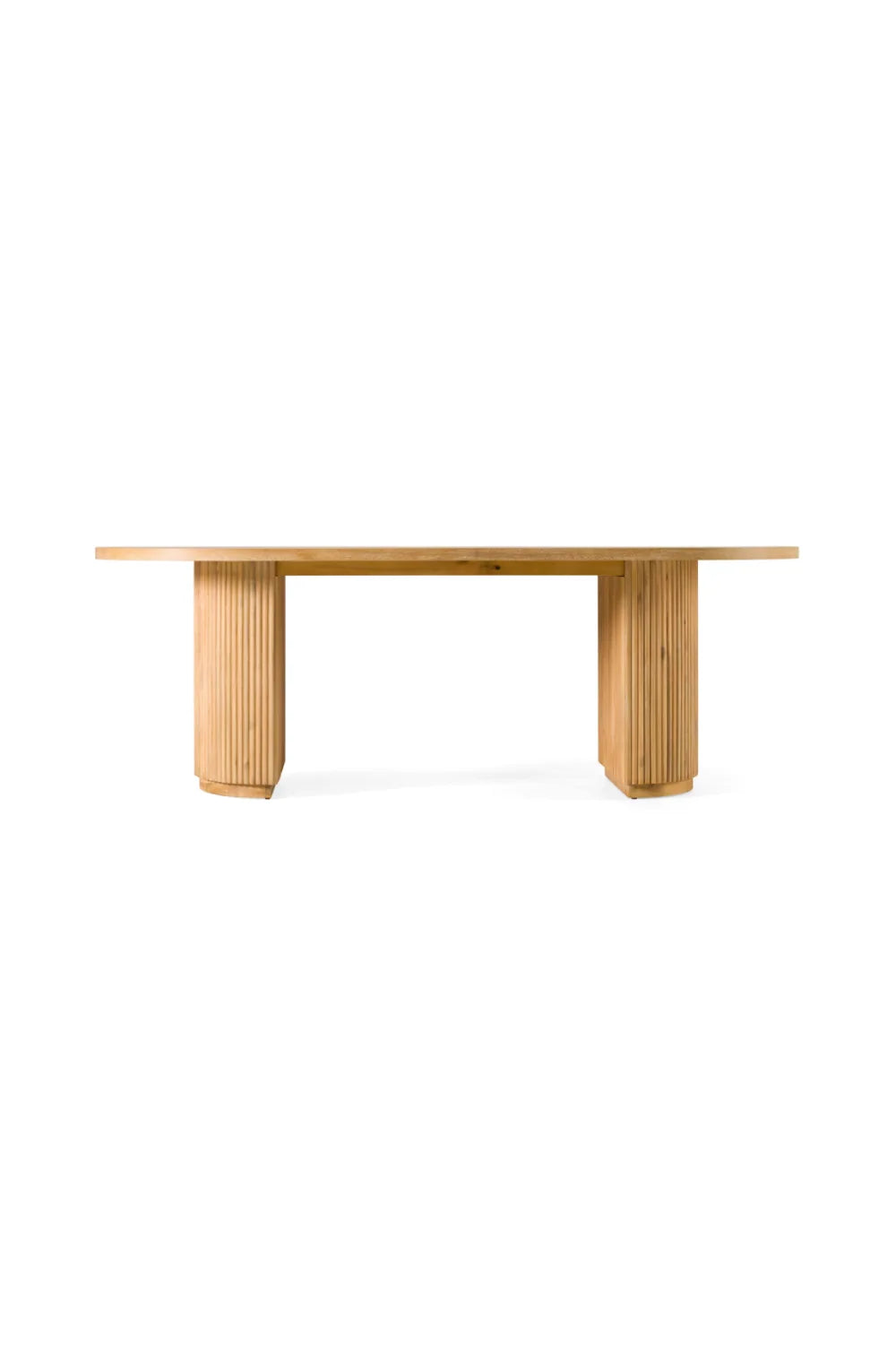 Luxury Jacobson Oval Dining Table Modern Italian Style for Villa