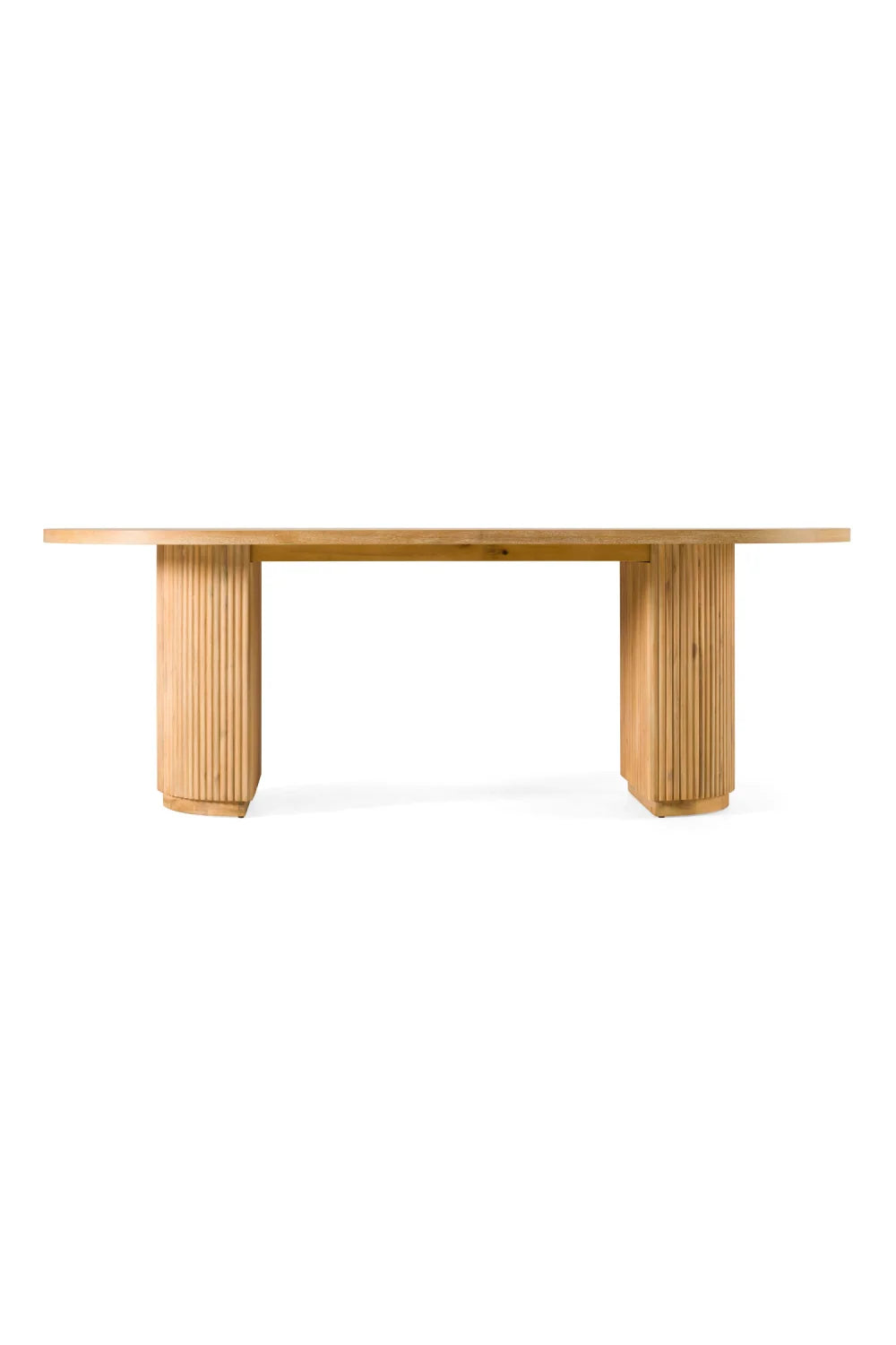 Luxury Jacobson Oval Dining Table Modern Italian Style for Villa