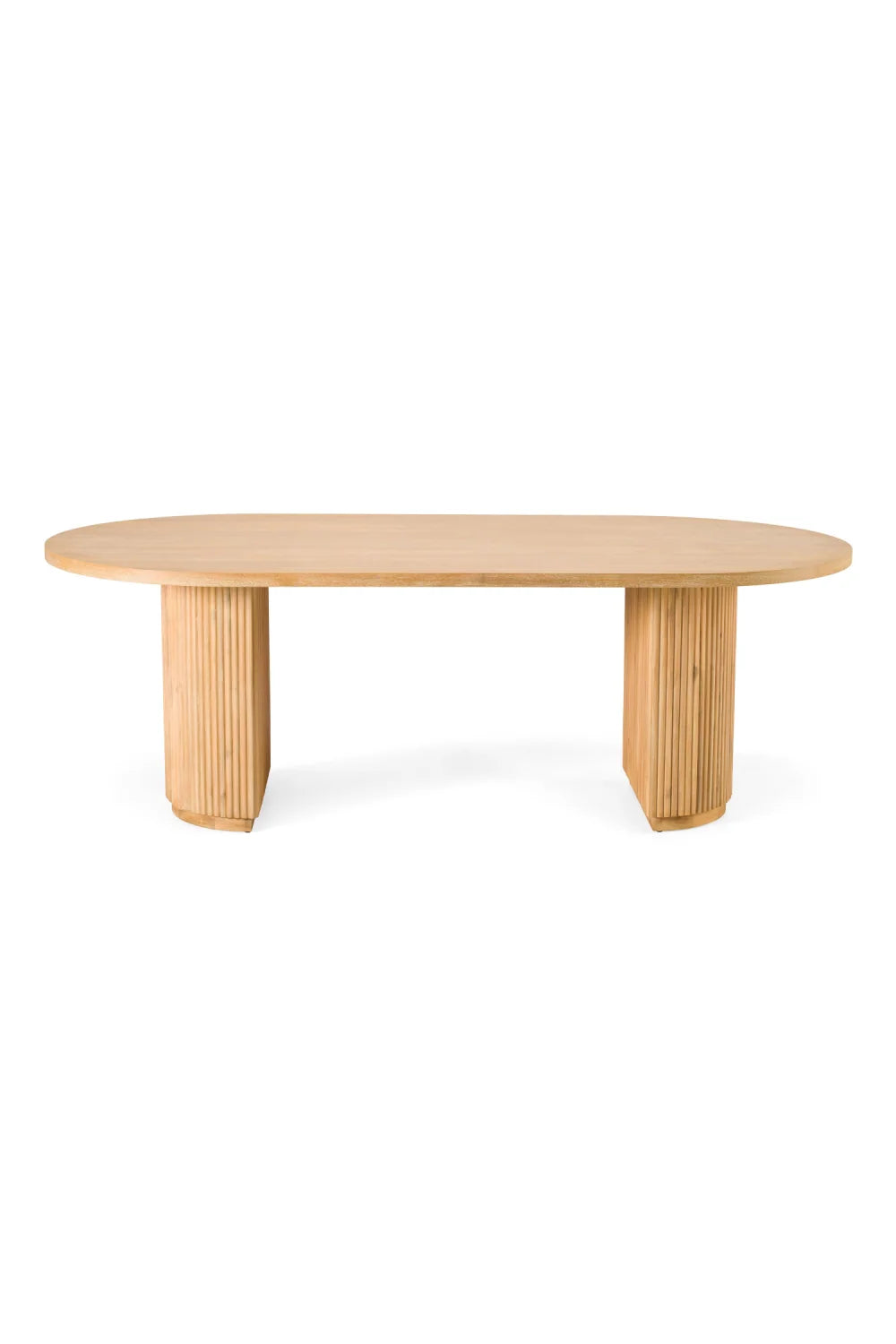 Luxury Jacobson Oval Dining Table Modern Italian Style for Villa