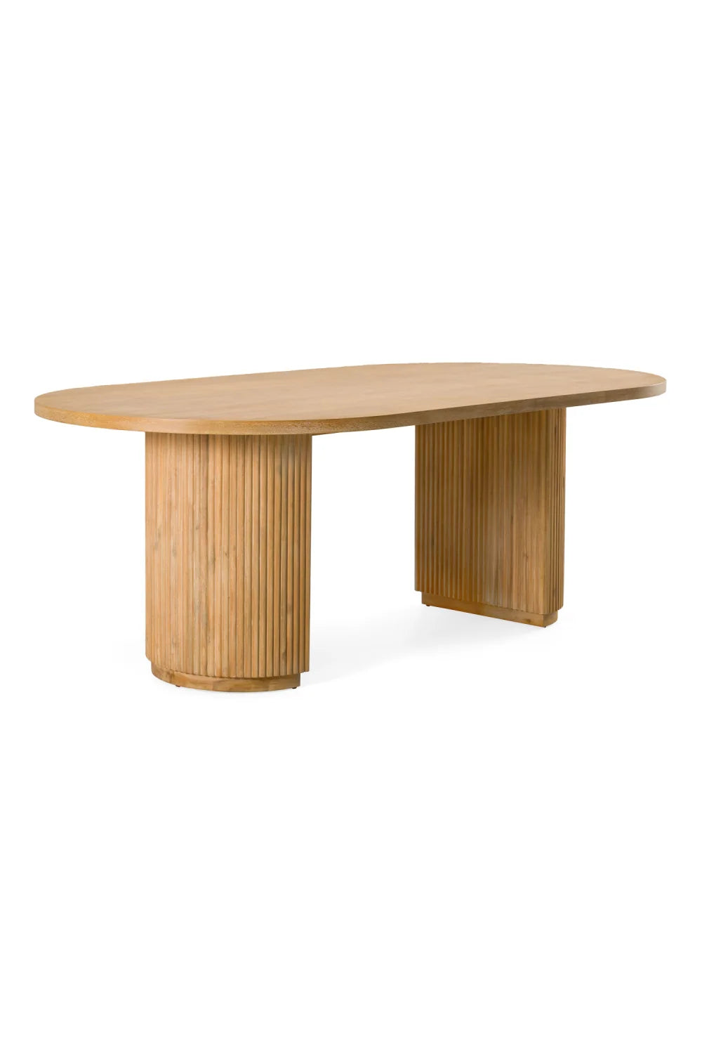 Luxury Jacobson Oval Dining Table Modern Italian Style for Villa