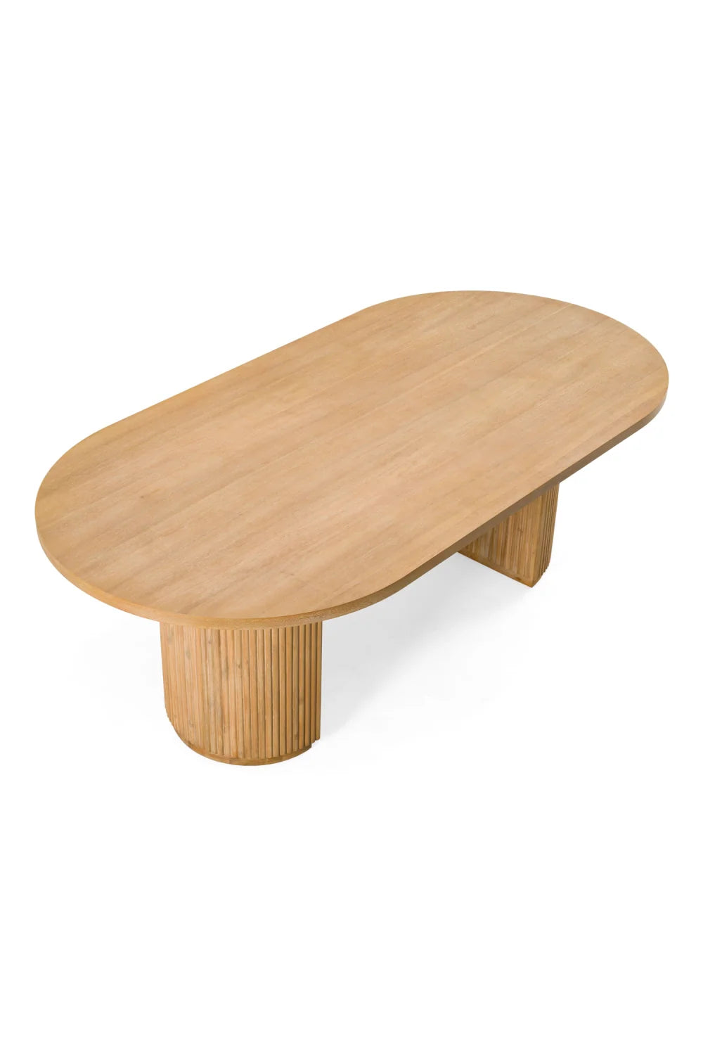 Luxury Jacobson Oval Dining Table Modern Italian Style for Villa
