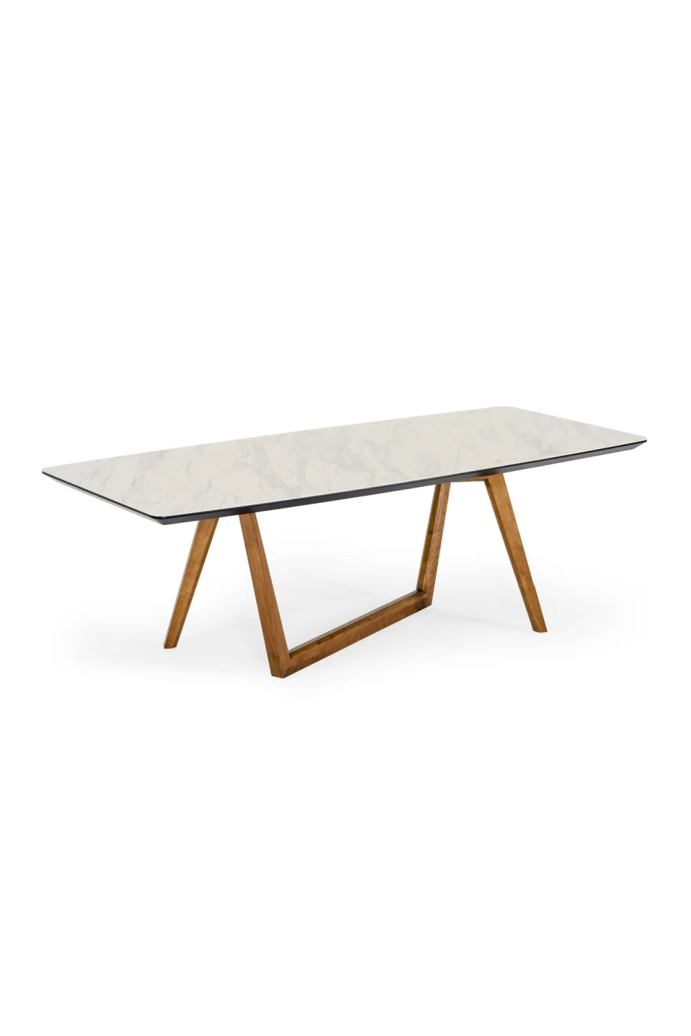 Luxury James Marble Top Dining Table Modern Italian Style for Villa
