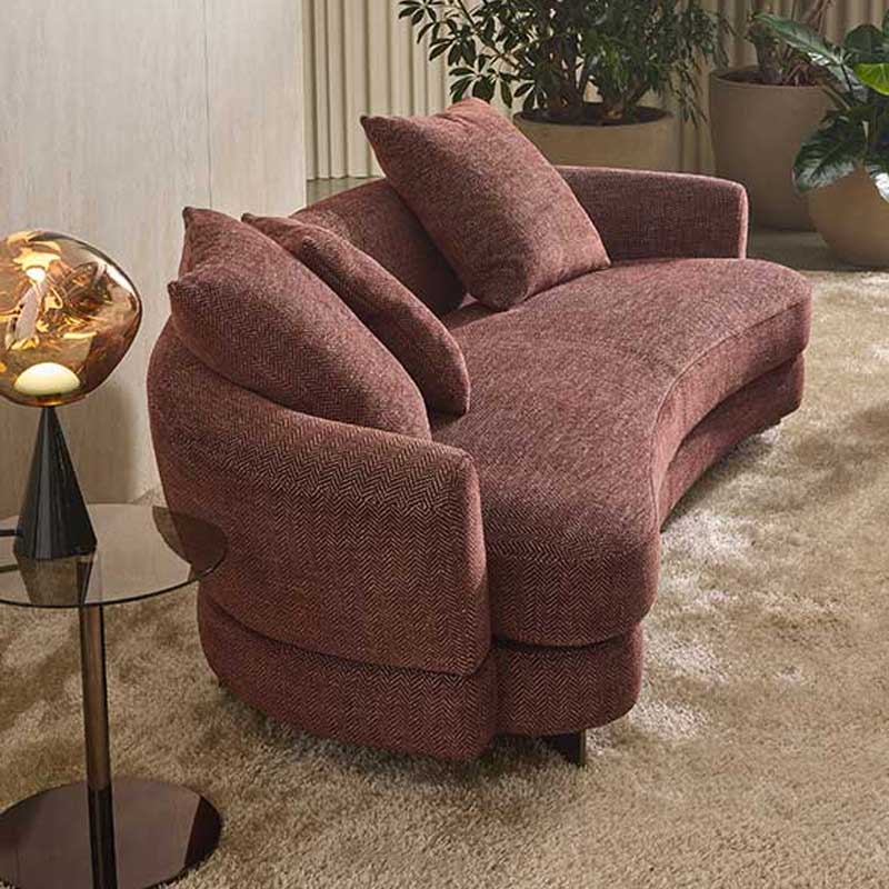 Luxury Jeff Sofa Modern Italian Style for Villa