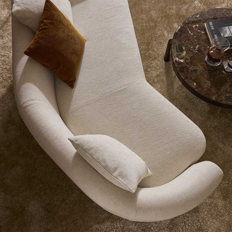 Luxury Jeff Sofa Modern Italian Style for Villa