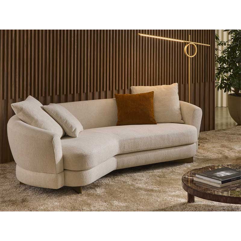 Luxury Jeff Sofa Modern Italian Style for Villa