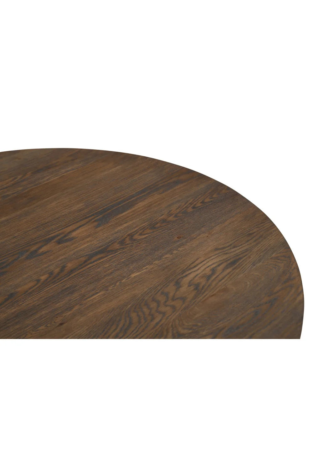 Luxury Joel Round Solid Oak Coffee Table Modern Italian Style for Villa