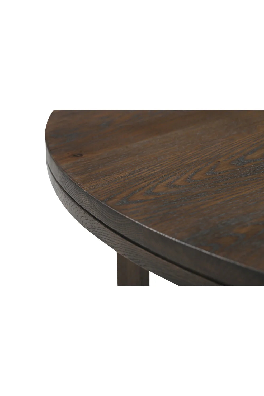 Luxury Joel Round Solid Oak Coffee Table Modern Italian Style for Villa