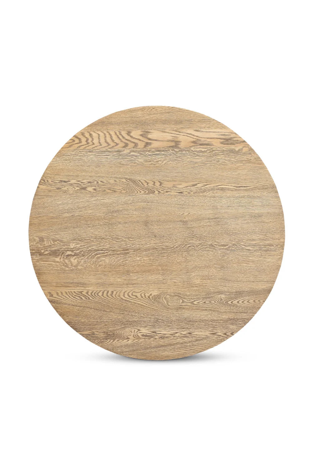 Luxury Joel Round Solid Oak Coffee Table Modern Italian Style for Villa