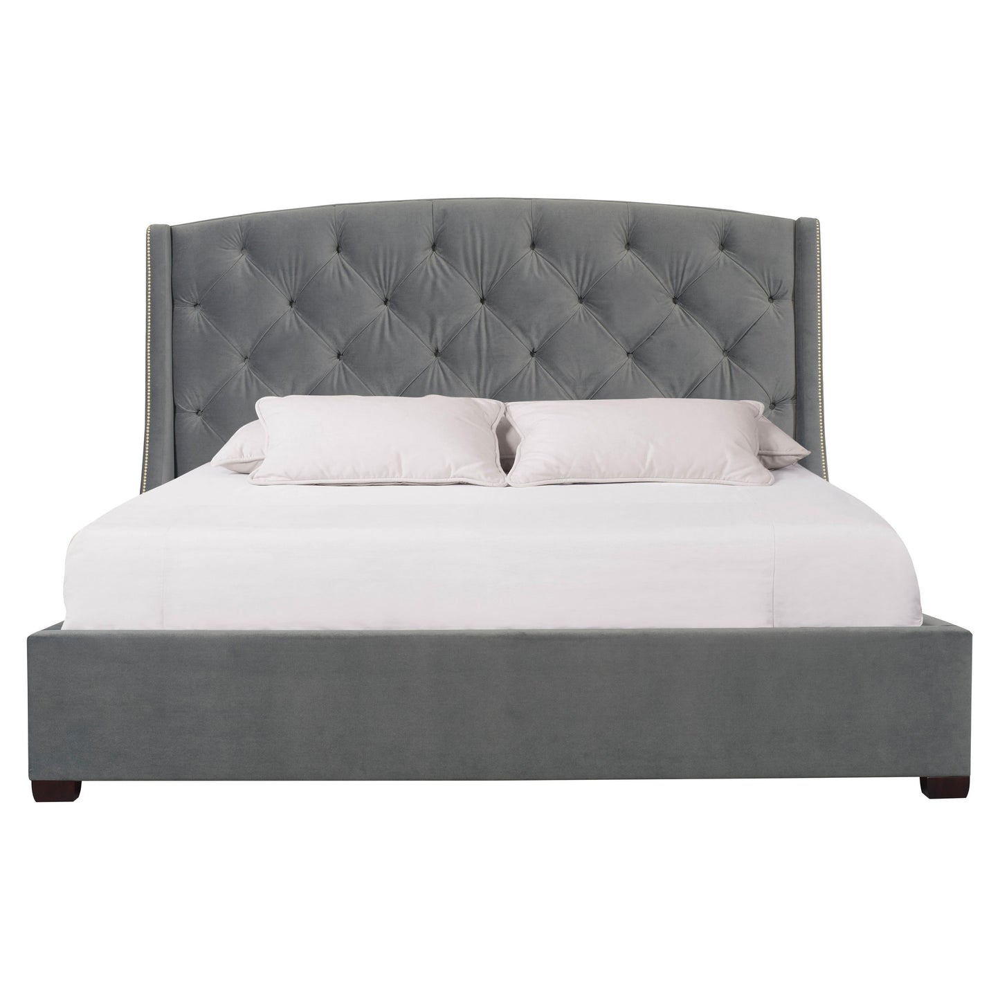 Luxury Jordan Fabric Shelter Bed Modern Italian Style for Villa