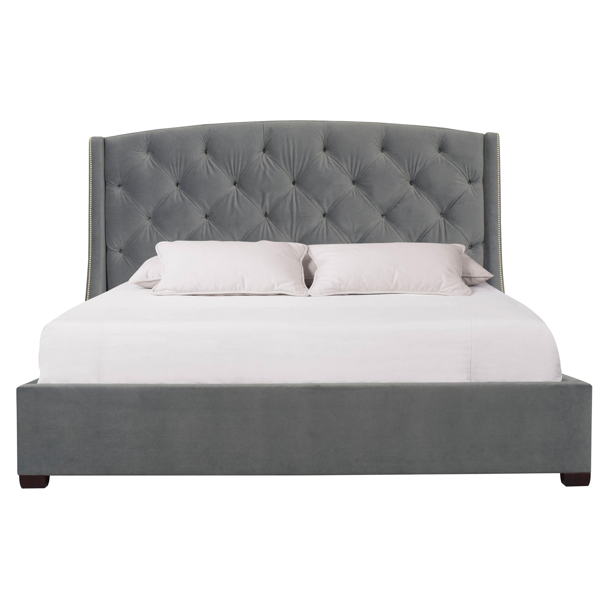 Luxury Jordan Fabric Shelter Bed Modern Italian Style for Villa
