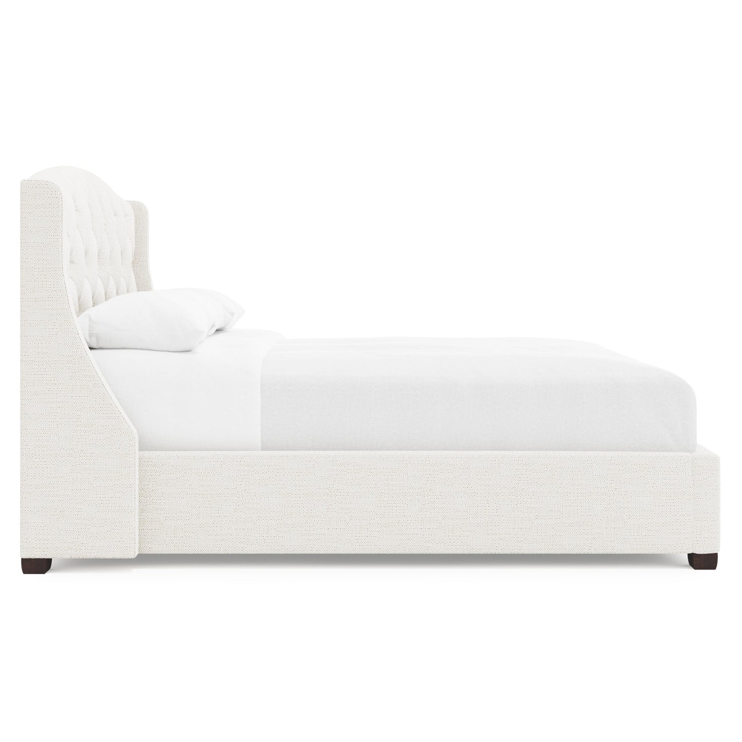 Luxury Jordan Fabric Storage Shelter Bed Modern Italian Style for Villa