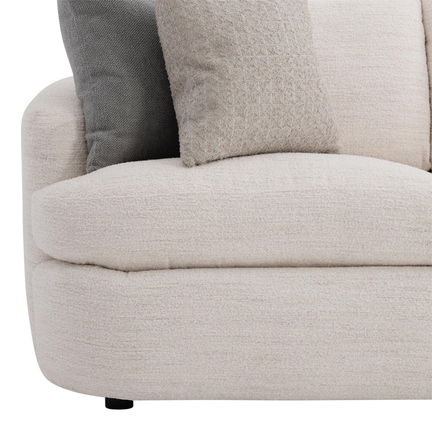 Luxury Jules Fabric Sofa Modern Italian Style for Villa