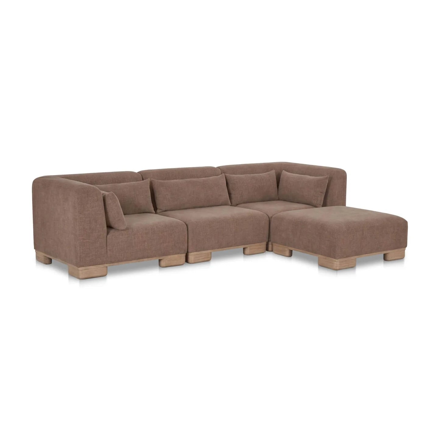 Luxury June Fabric Modular Sofa Modern Italian Style for Villa