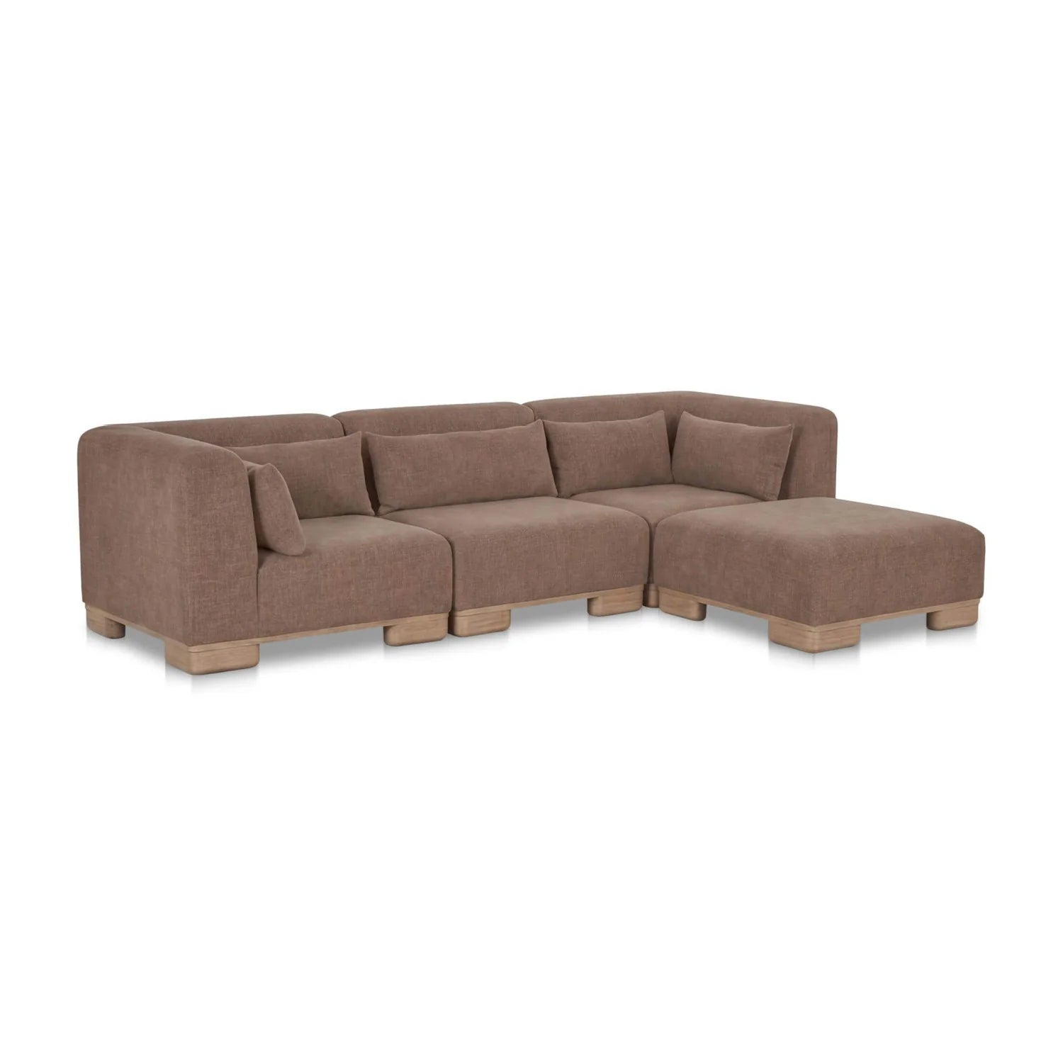 Luxury June Fabric Modular Sofa Modern Italian Style for Villa