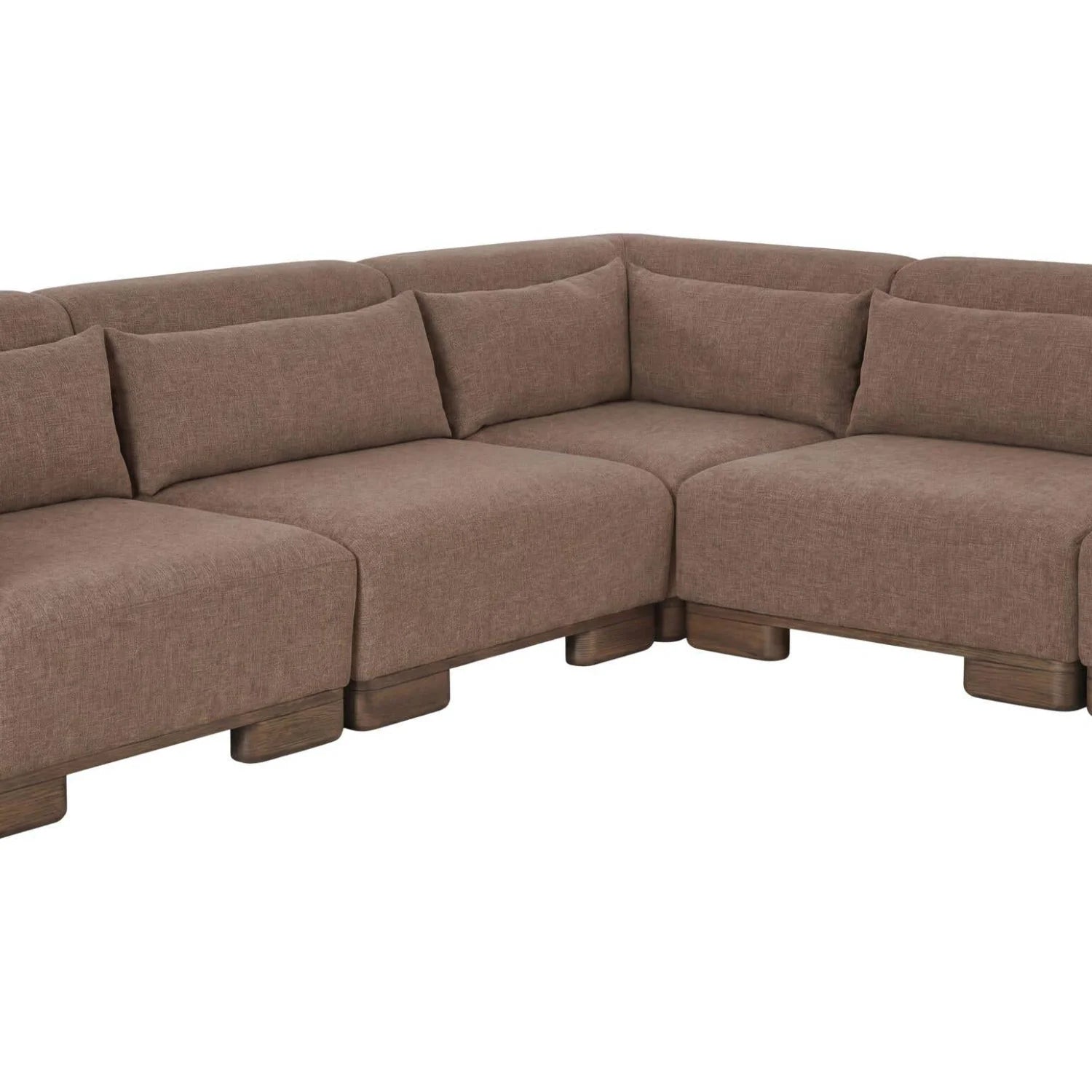 Luxury June Fabric Modular Sofa Modern Italian Style for Villa