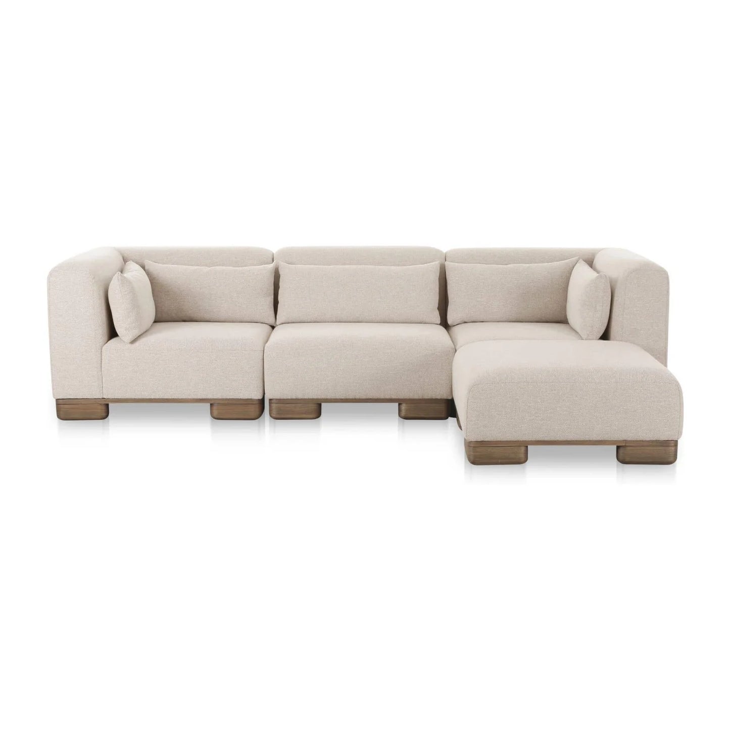 Luxury June Fabric Modular Sofa Modern Italian Style for Villa