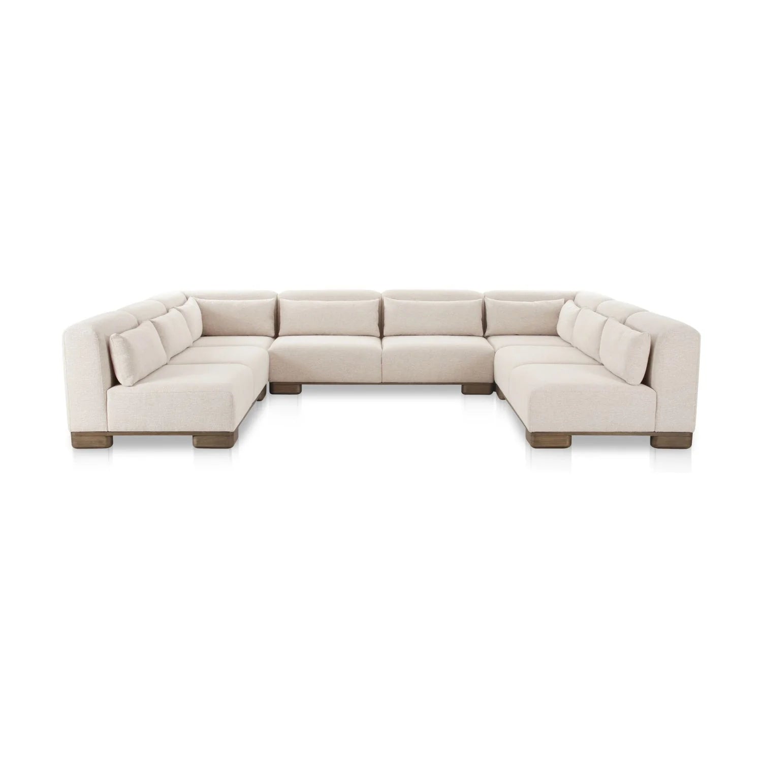 Luxury June Fabric Modular Sofa Modern Italian Style for Villa