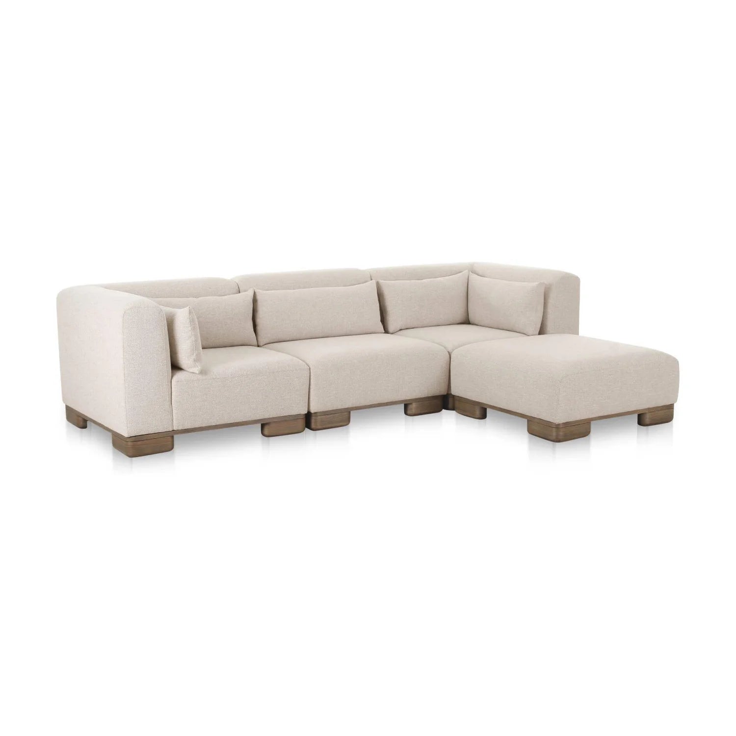Luxury June Fabric Modular Sofa Modern Italian Style for Villa