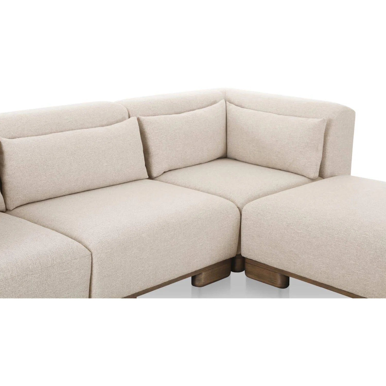 Luxury June Fabric Modular Sofa Modern Italian Style for Villa
