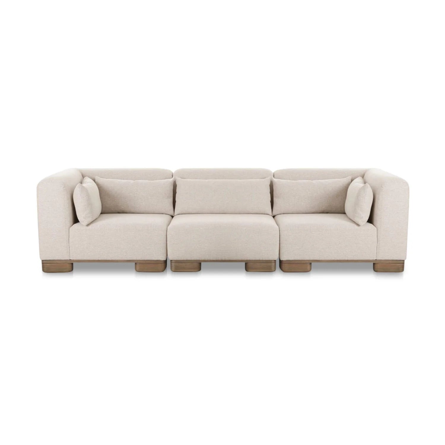 Luxury June Modular Sectional Sofa Modern Italian Style for Villa
