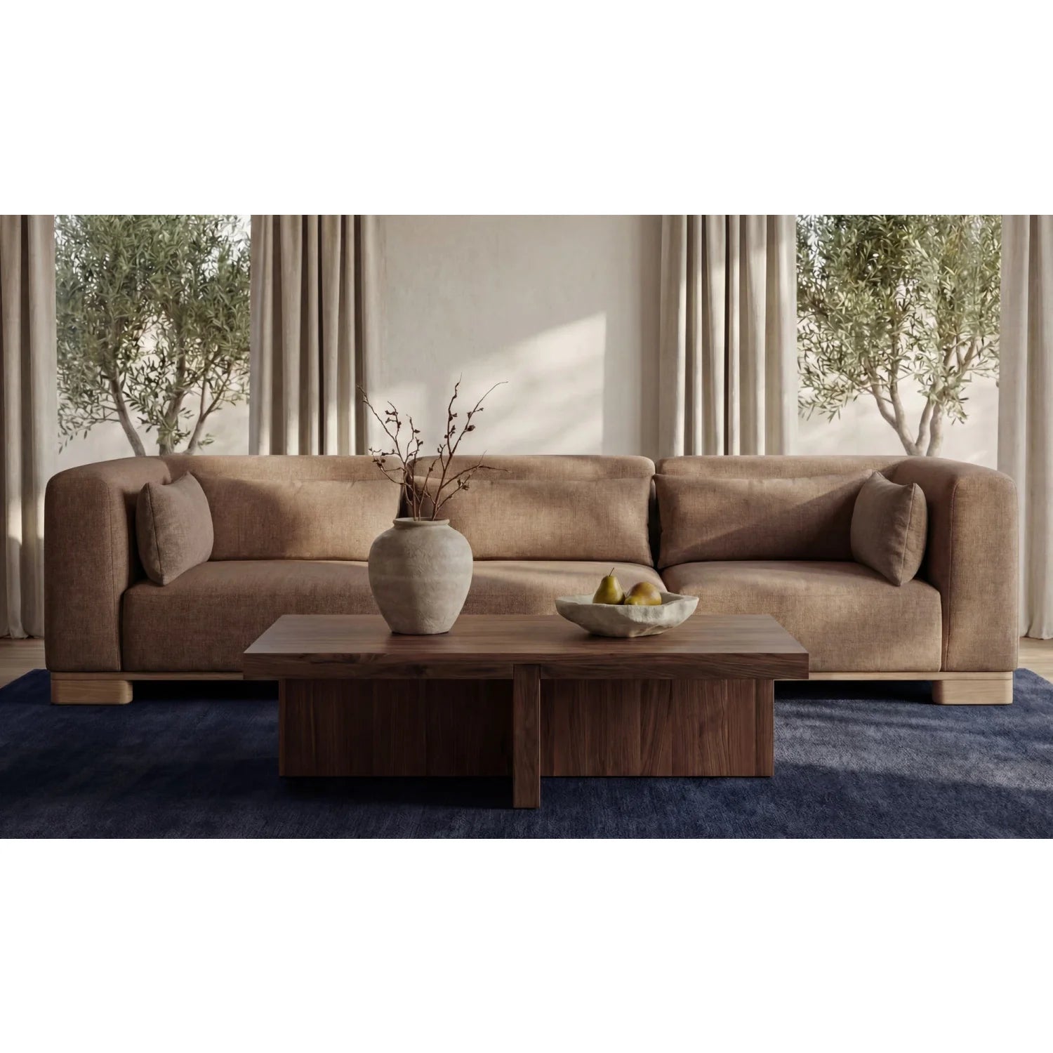 Luxury June Modular Sectional Sofa Modern Italian Style for Villa