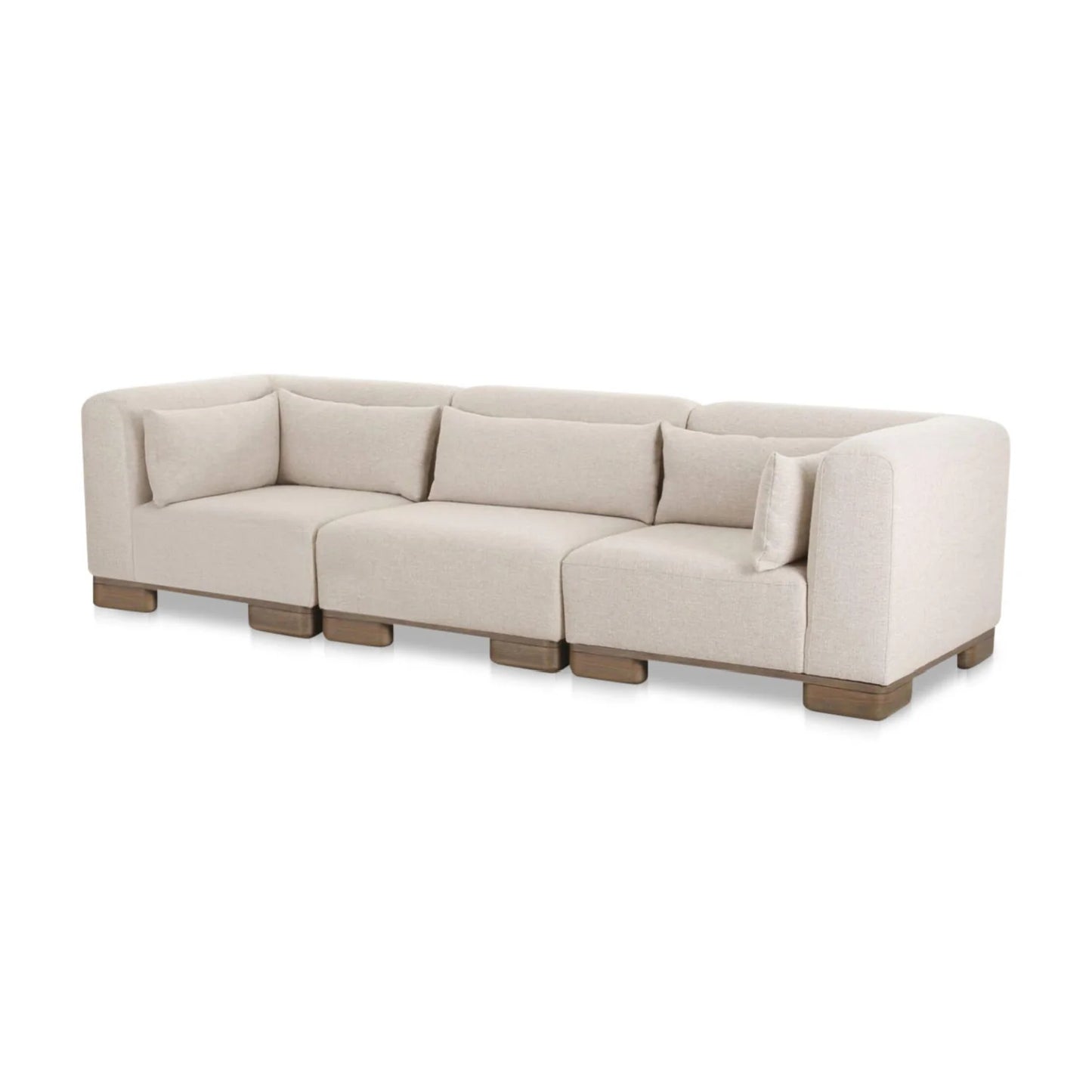 Luxury June Modular Sectional Sofa Modern Italian Style for Villa