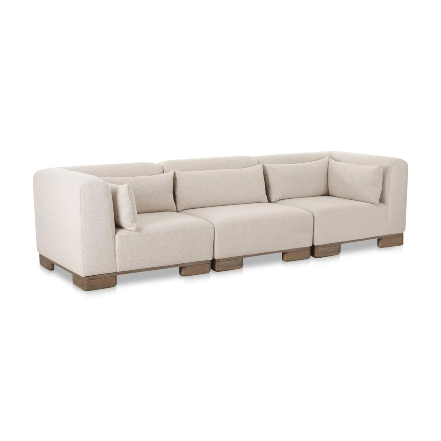 Luxury June Modular Sectional Sofa Modern Italian Style for Villa