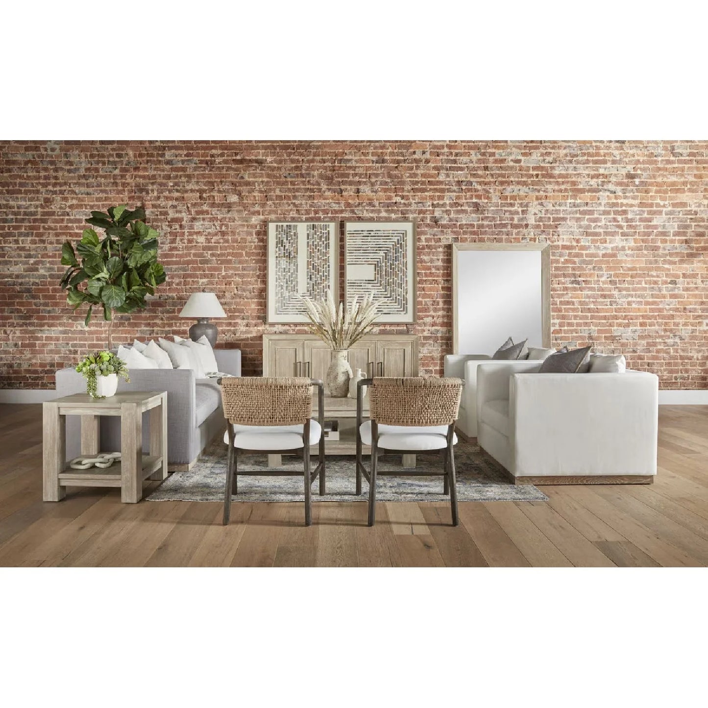 Luxury Jute Twine Accent Chair Modern Italian Style for Villa