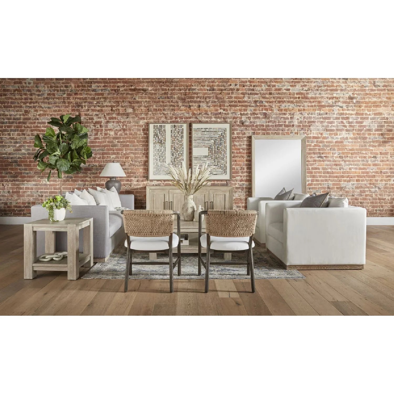 Luxury Jute Twine Accent Chair Modern Italian Style for Villa