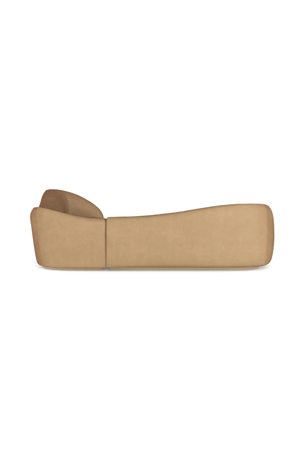 Luxury Kalahari Velvet Sectional Sofa Modern Italian Style for Villa