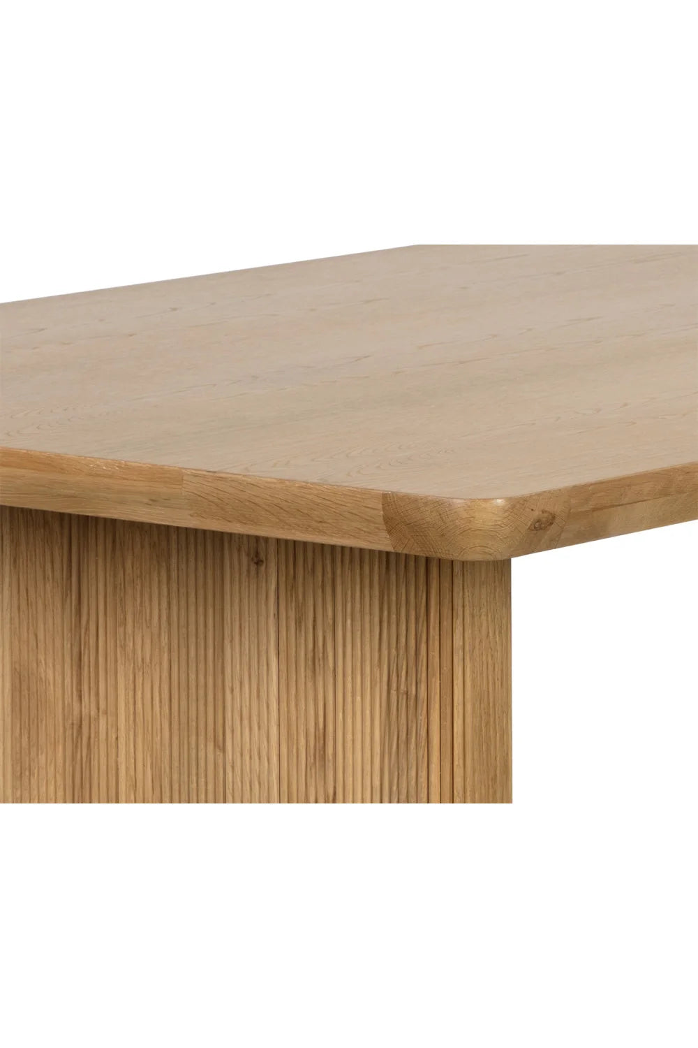 Luxury Kalla Oak Dining Table Modern Italian Style for Villa