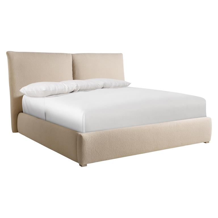 Luxury Kalo Fabric Panel Bed Modern Italian Style for Villa