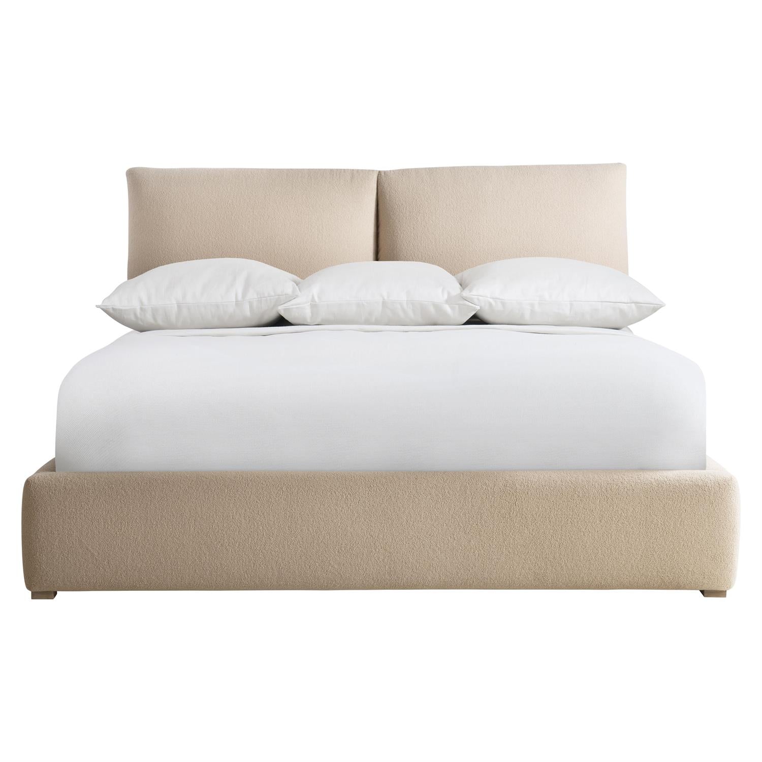 Luxury Kalo Fabric Panel Bed Modern Italian Style for Villa