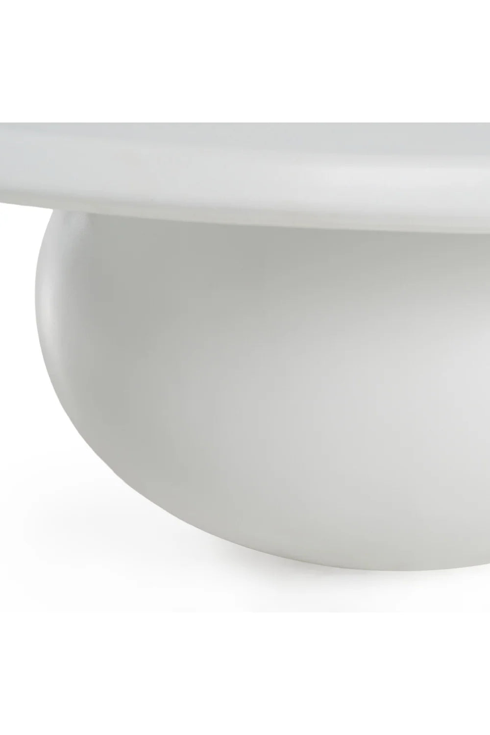Luxury Kalvin Concrete Nesting Coffee Tables Modern Italian Style for Villa