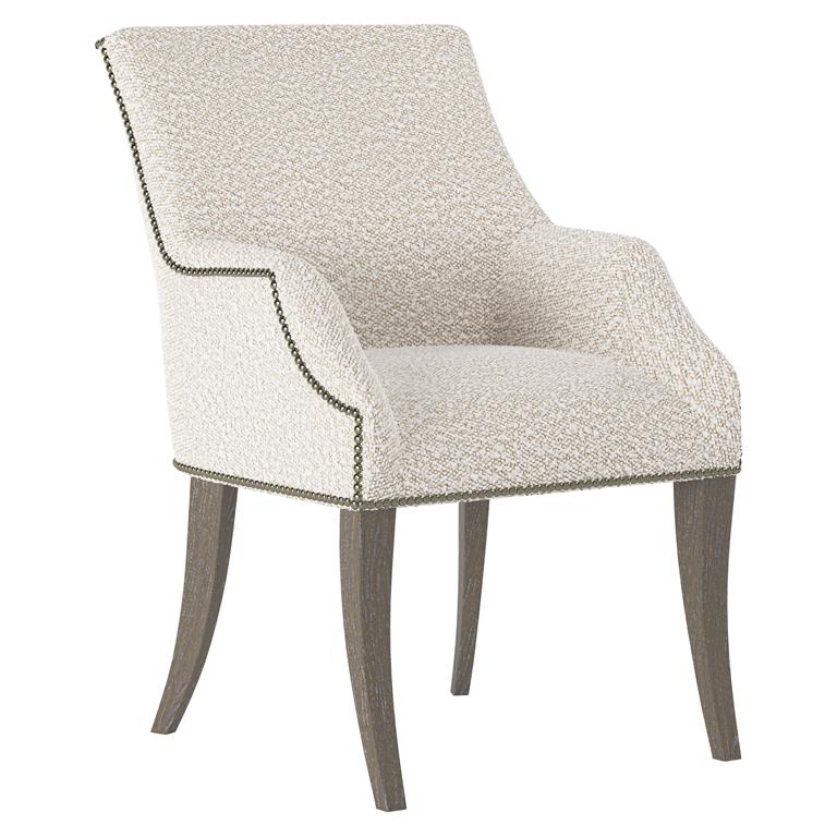 Luxury Keeley Fabric Armchair Modern Italian Style for Villa