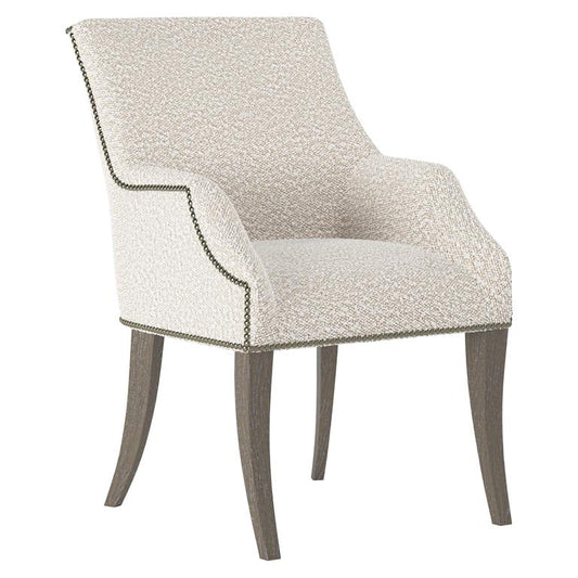 Luxury Keeley Fabric Armchair Modern Italian Style for Villa