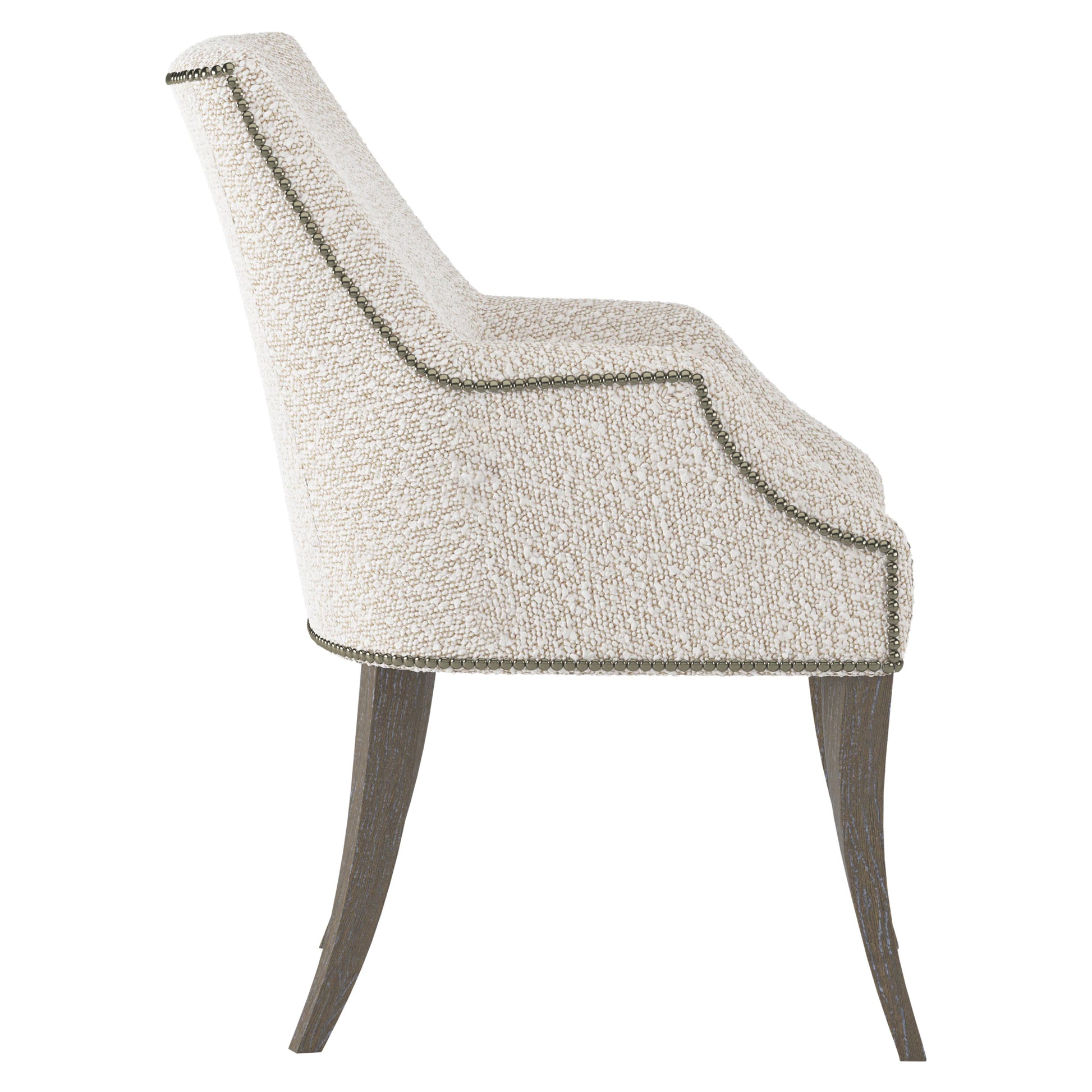 Luxury Keeley Fabric Armchair Modern Italian Style for Villa