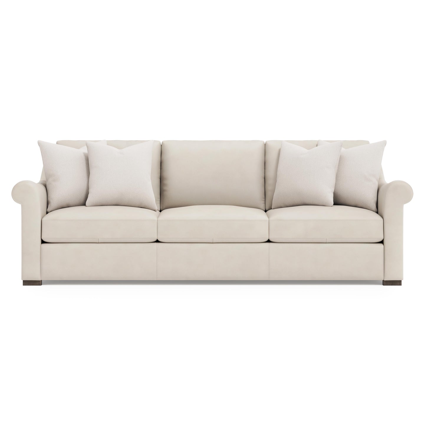 Luxury Keirnan Leather Sofa Modern Italian Style for Villa
