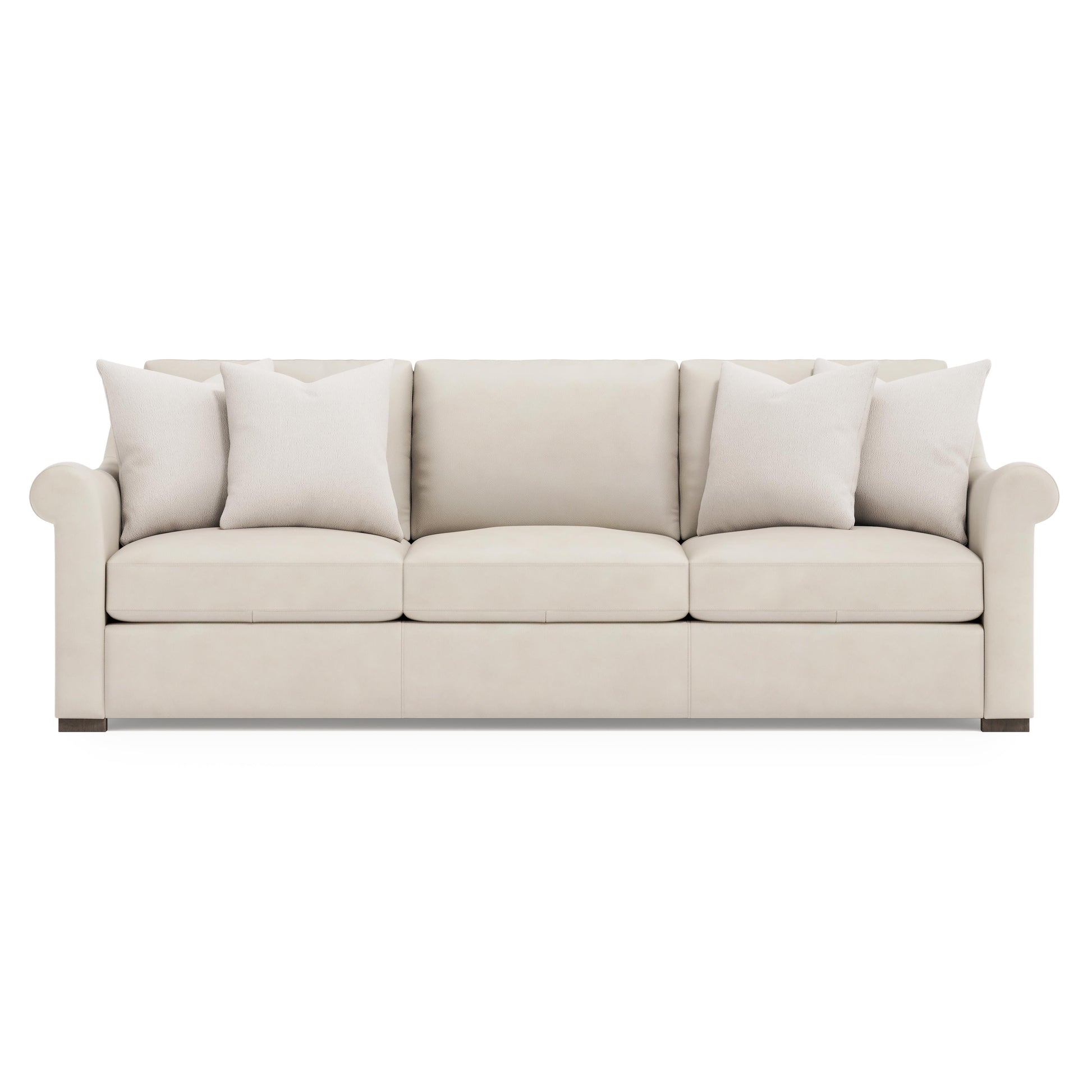 Luxury Keirnan Leather Sofa Modern Italian Style for Villa