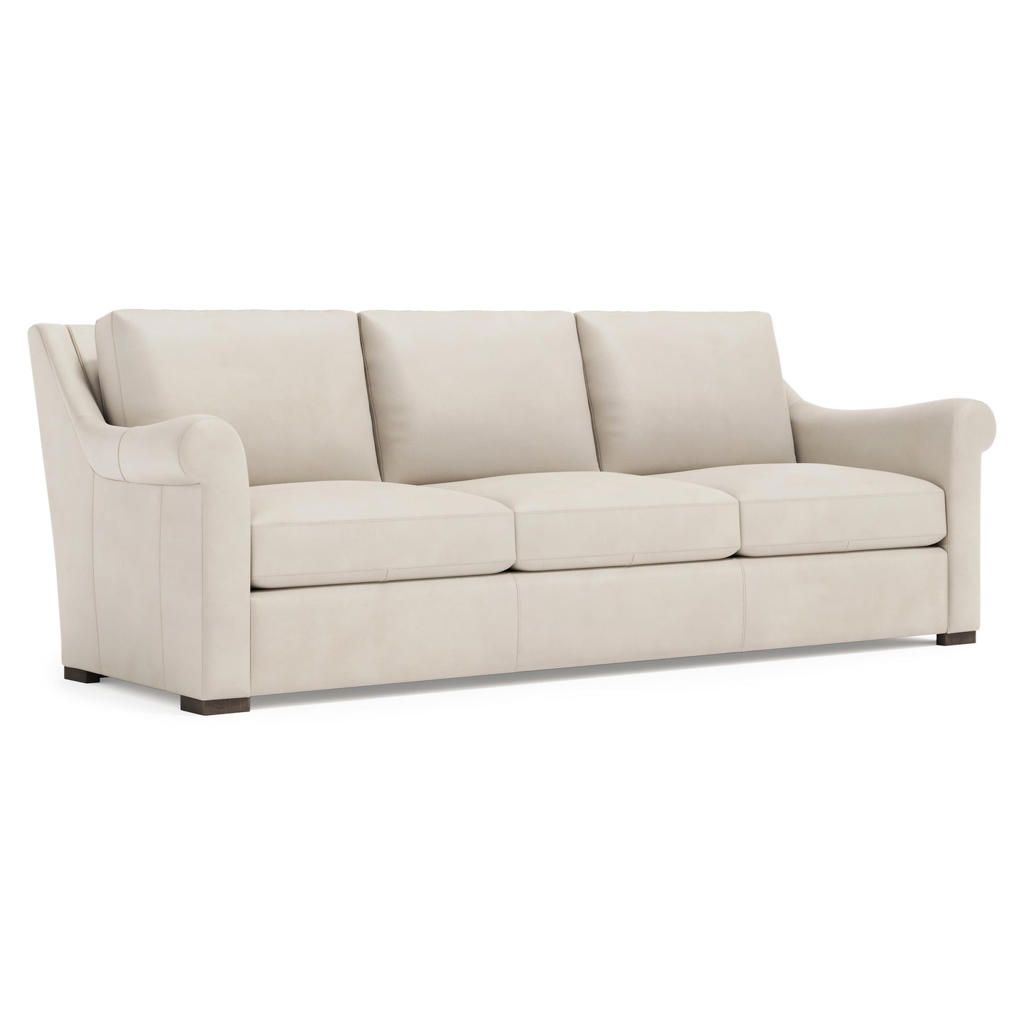 Luxury Keirnan Leather Sofa Modern Italian Style for Villa